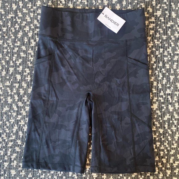 All Access Black Camo Biker Shorts (NWT) - Picture 1 of 6
